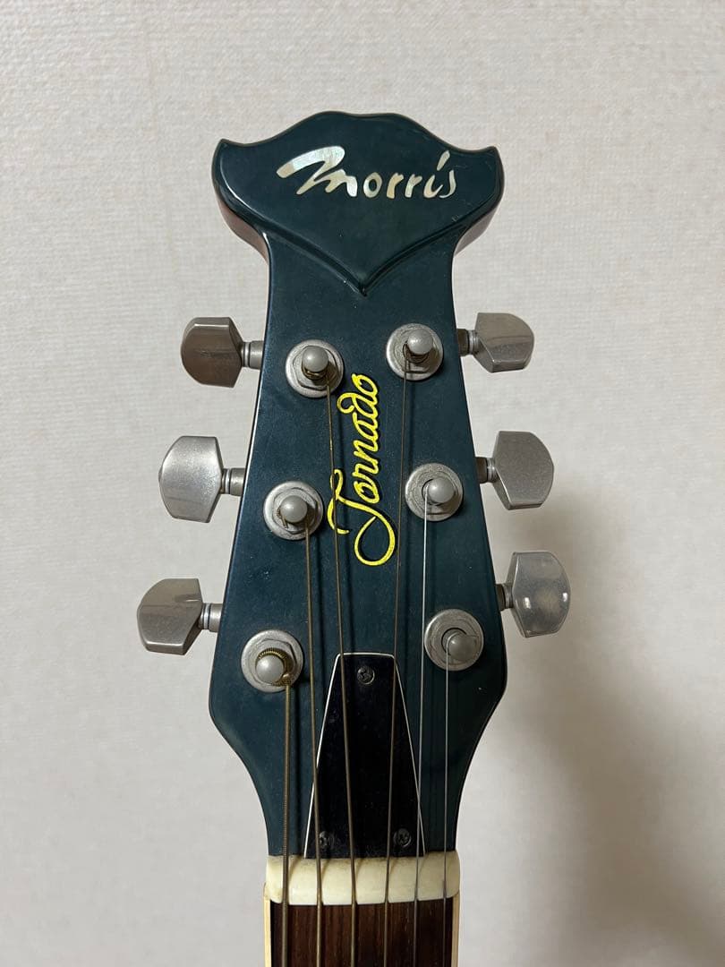 スタンド付き　Morris エレアコ　トルネード　Tornado TZJ ギター