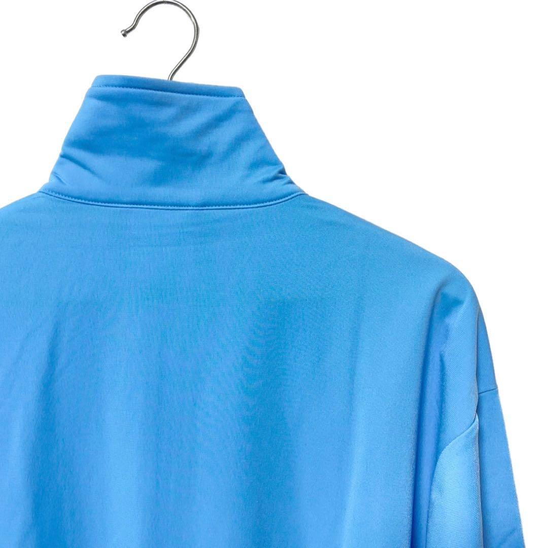 虎之助 アディダス ファイヤーバード トラックトップ セミブルー L