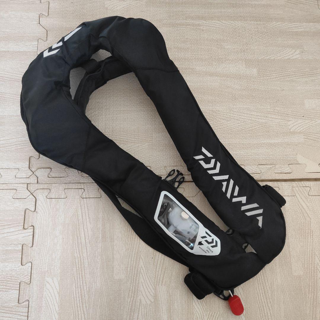 ダイワ 自動膨張式ライフジャケット ブラック DF-2021