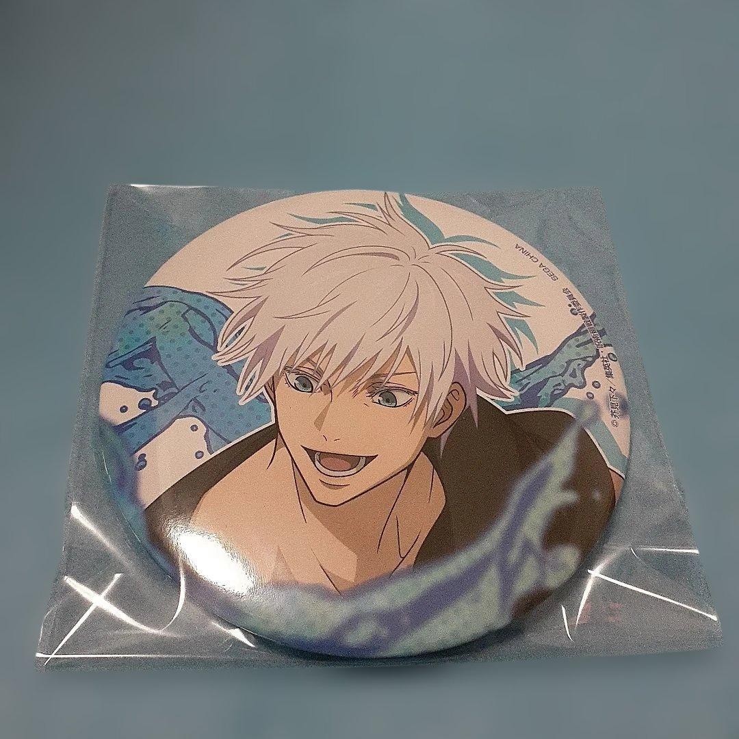 呪術廻戦セガラッキーくじ SPLASHBATTLE 希少 五条悟 缶バッジ1点