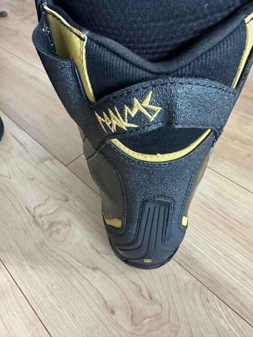 DEELUXE: Rough Diamond スノーボードブーツ黒 EU38.5