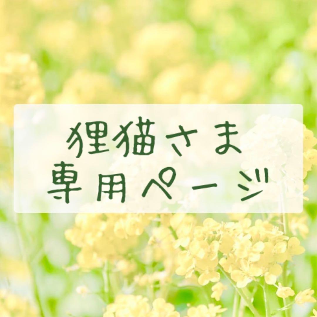 狸猫さま　専用ページ