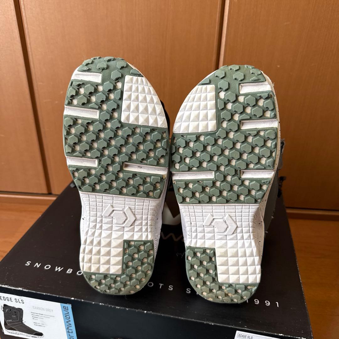 【24-25】northwave EDGE スノーボードブーツ 26.5 グレー