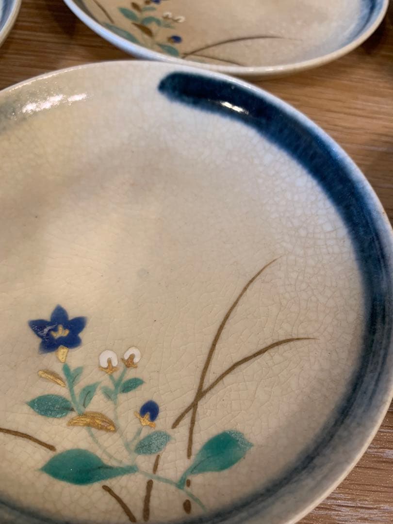 永楽善五郎　15代正全   皿  5客　　18