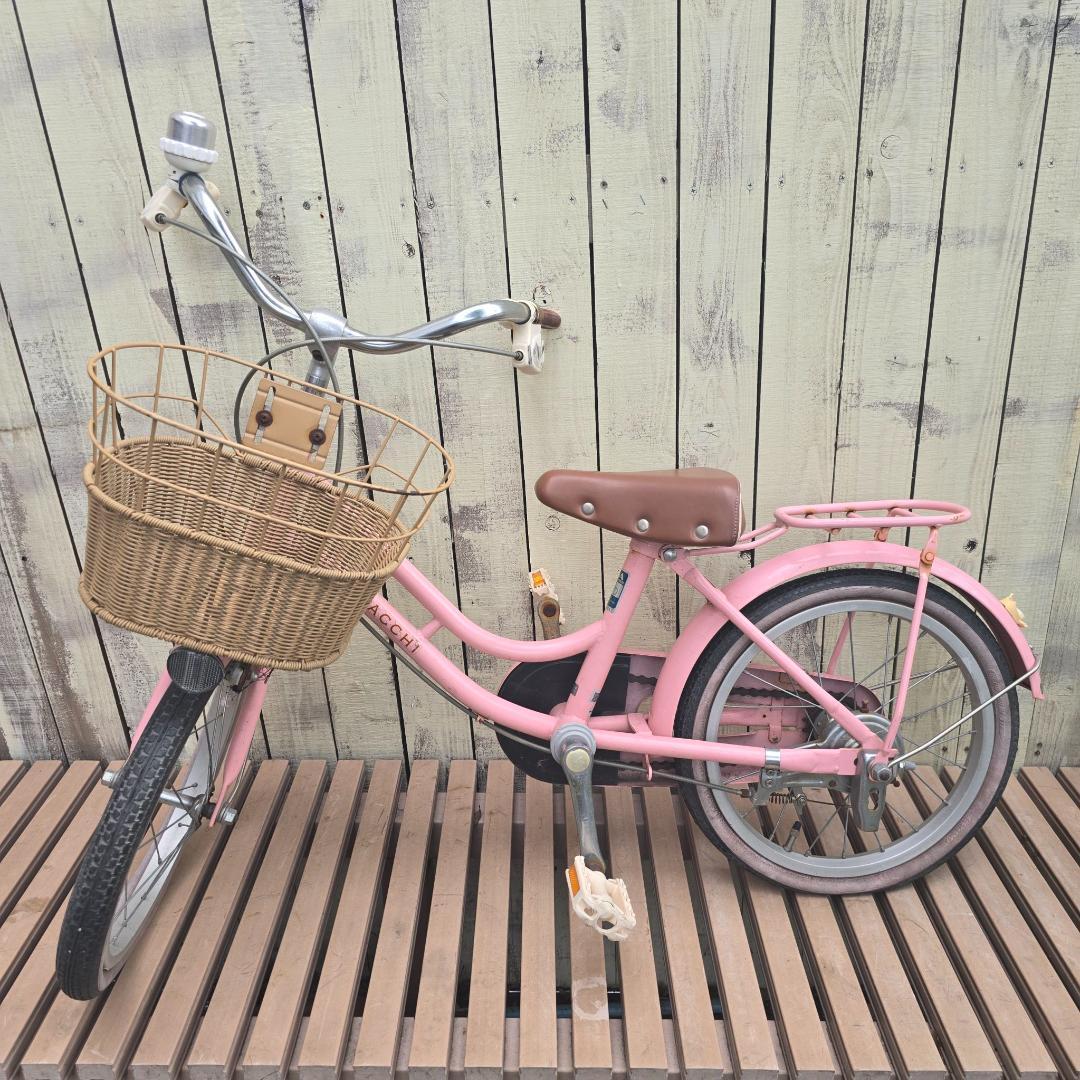 【店頭引取】 BRIDGESTONE ハッチ HACCHI 16インチ ピンク