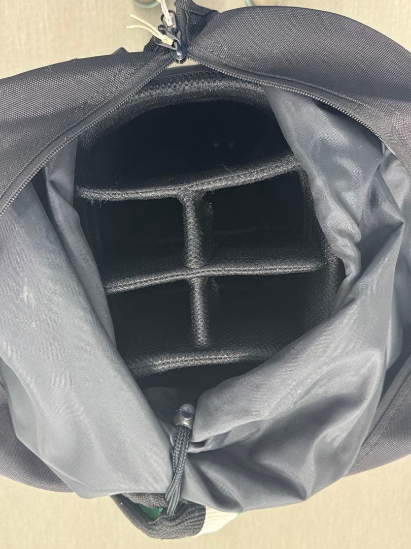 BEAMS GOLF スタンド付きゴルフバッグ 黒