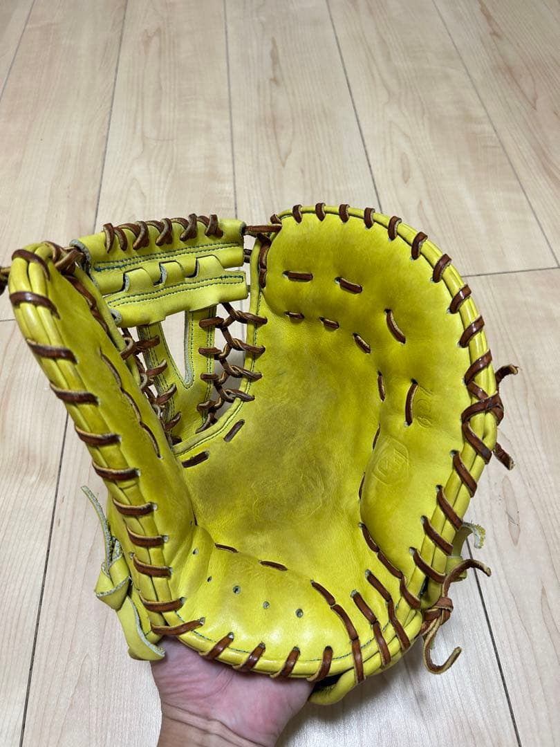 最終値引き価格　早い者勝ち超美品　グラブワークス　ファーストミット　硬軟兼用