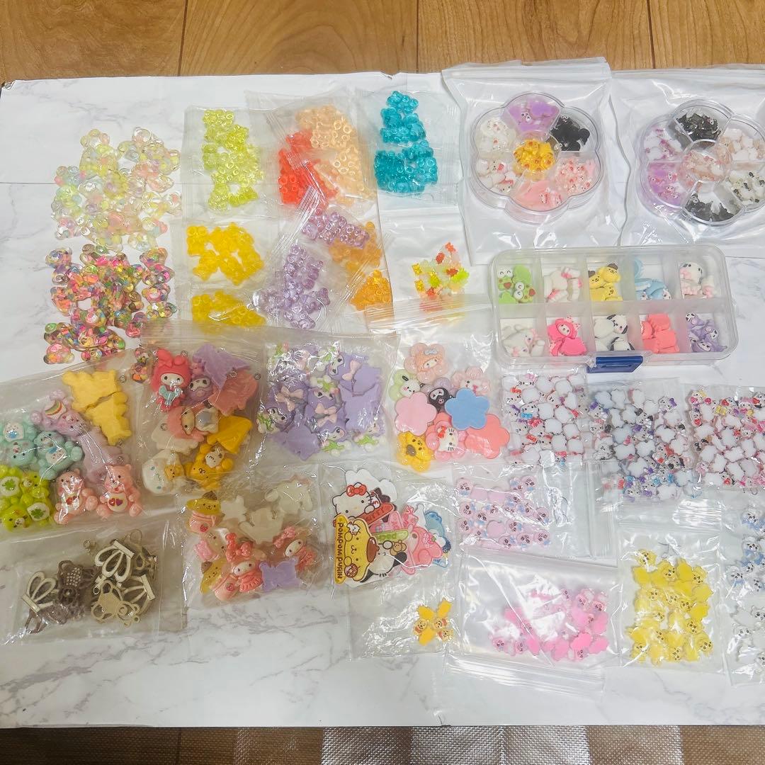 サンリオ パーツ ネイルパーツ デコパーツ クマパーツ セット