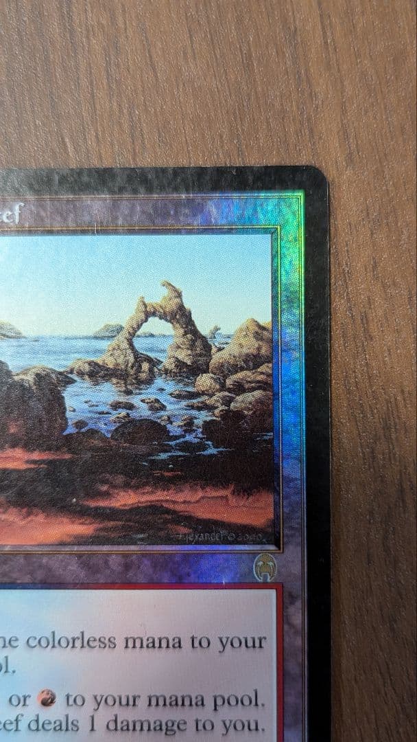 シヴの浅瀬 Shivan Reef Foil