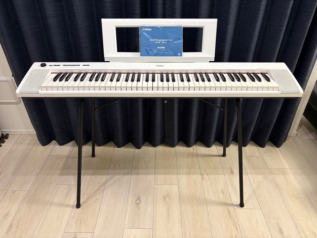 YAMAHA 電子キーボード piaggero NP-32 ホワイト