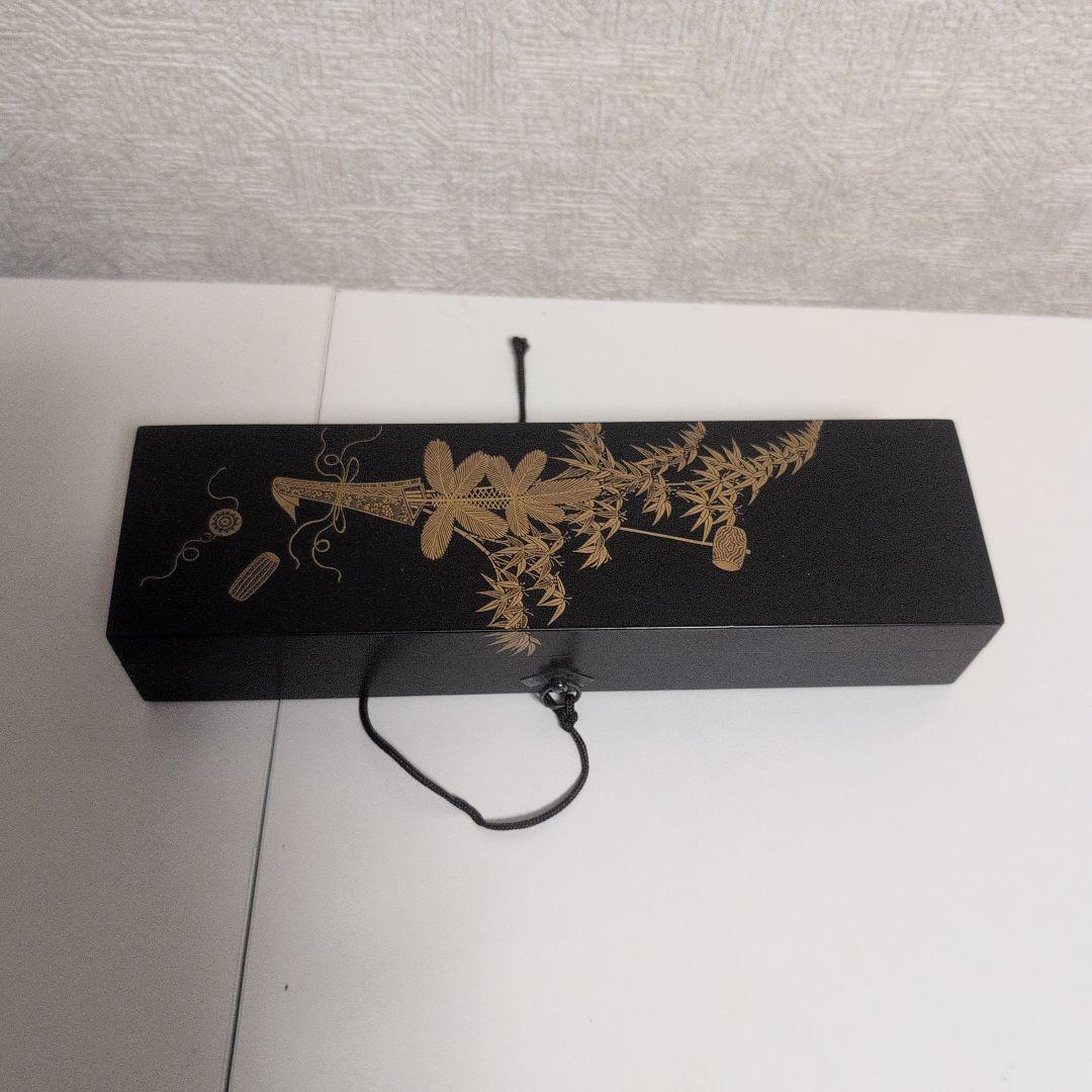木工芸　蒔絵箱　梨木箱　骨董　古美術