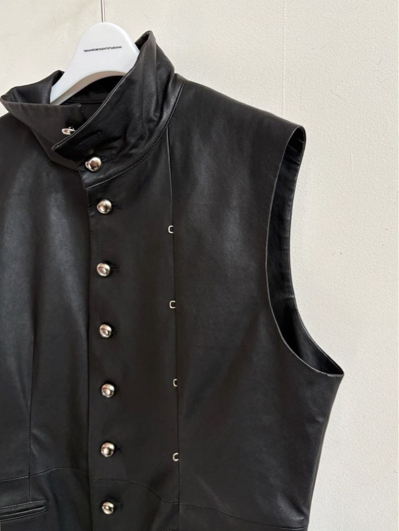 新品未使用　soloist レザー　ベスト