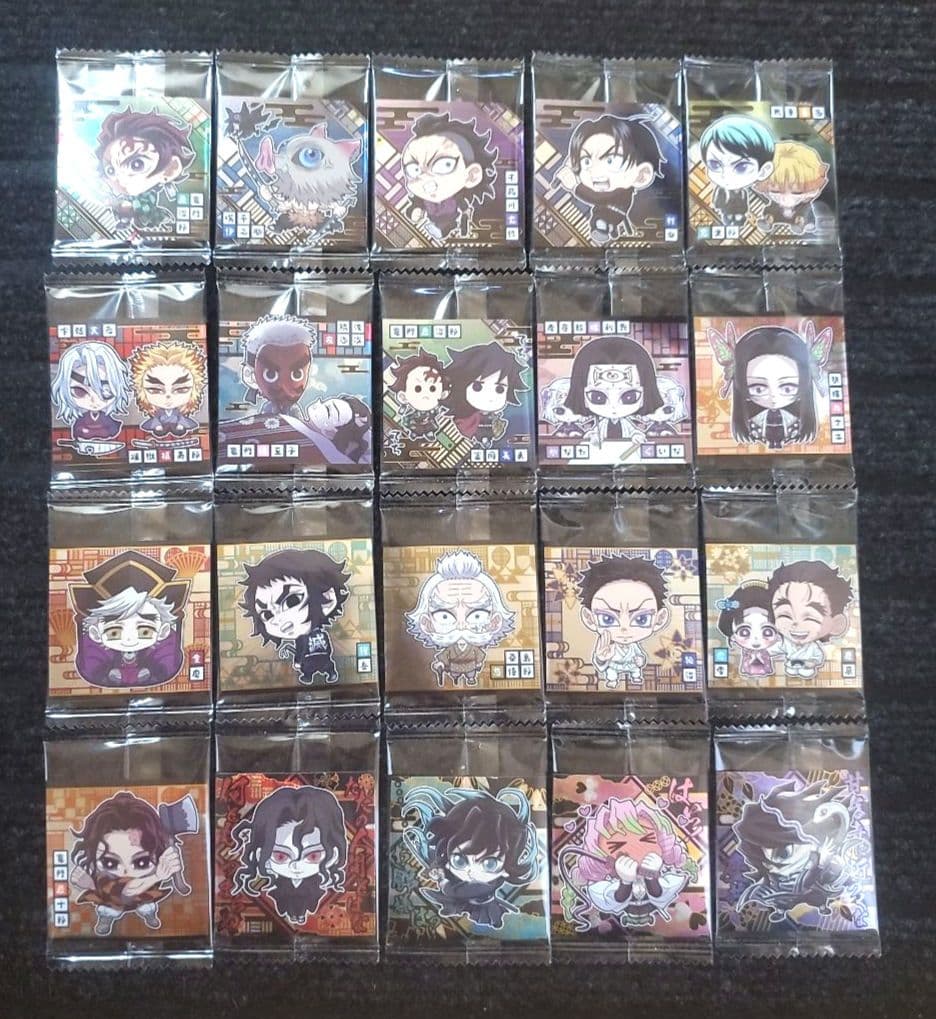 にふぉるめーしょん 鬼滅の刃ディフォルメシールウエハース 其ノ十四　全34種