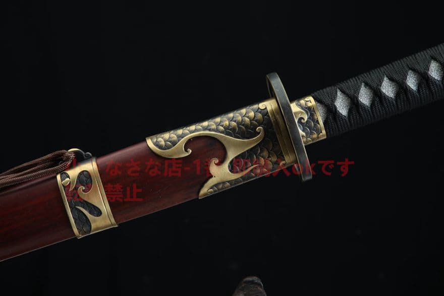 1.6m火鱗苗刀 古兵器 武具　刀装具　日本刀　模造刀 居合刀 長尺