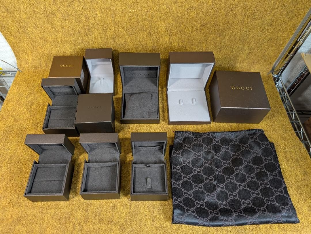 まとめ売り　GUCCI　グッチ　空箱　空き箱　保管箱　アクセサリー　ボックス