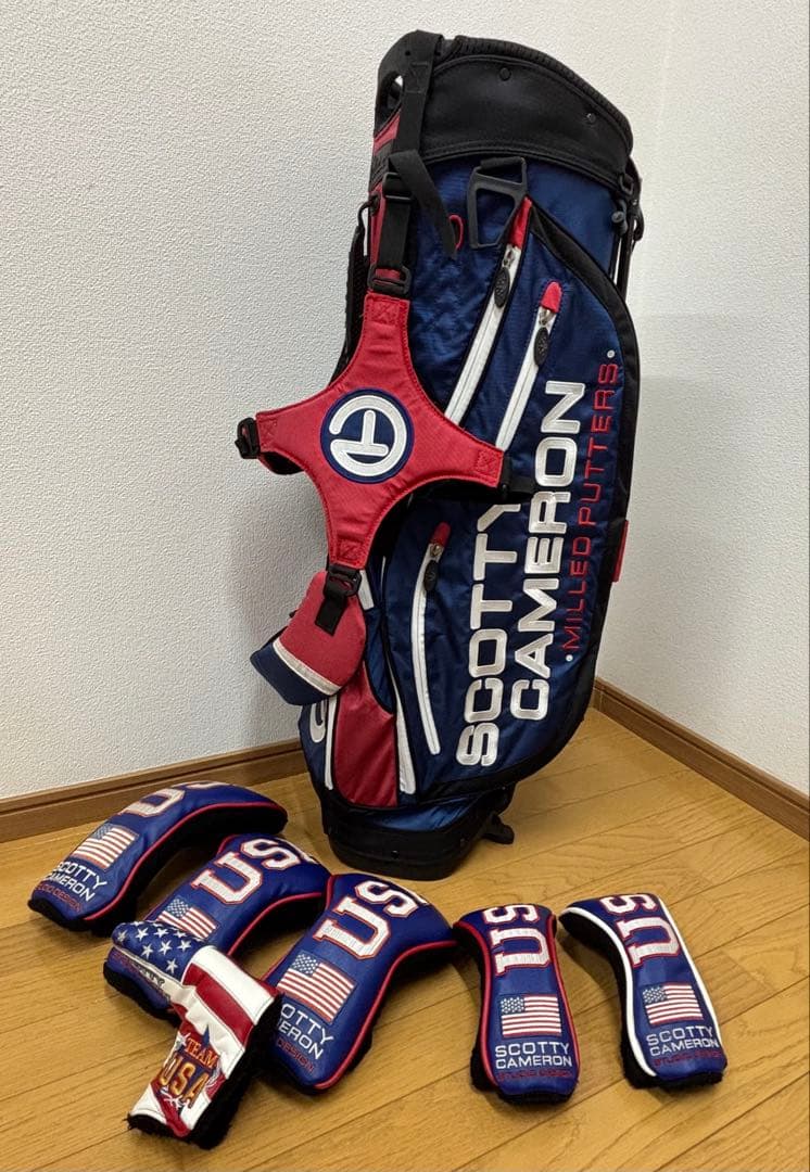 SCOTTY CAMERON ライダーカップキャディバッグ　ヘッドカバーセット