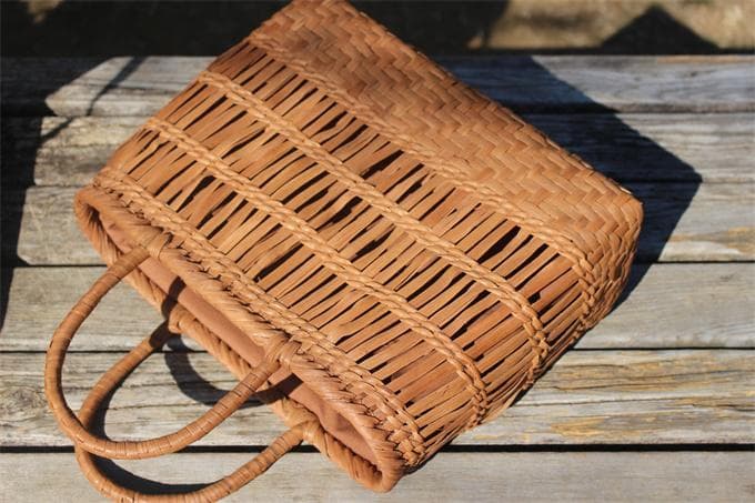 山葡萄 籠 バッグ かごバッグ 　籠