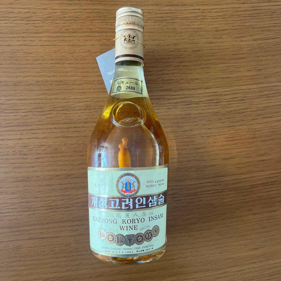 開城高麗人参酒 KAESONG KORYO INSAM WINE 5本セット