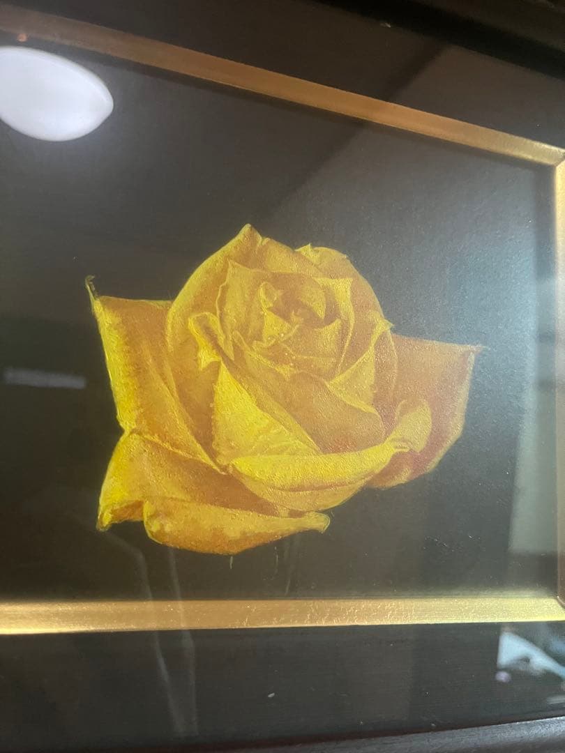 黄色のバラ 大畑稔浩