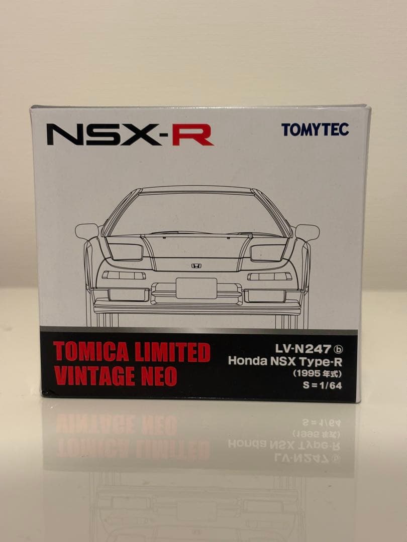 1/64 TOMYTEC HondaNSX type r （カスタマイズ)