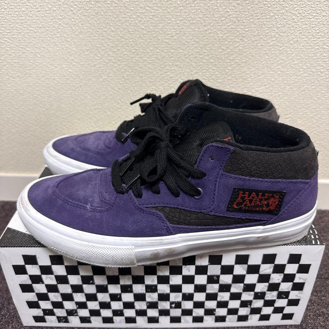 Vans HALF CAB スニーカー 紫/黒