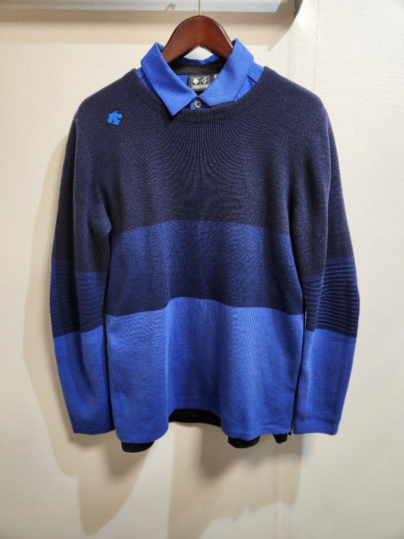 デサントゴルフ　ニット&ポロシャツ セット　メンズL