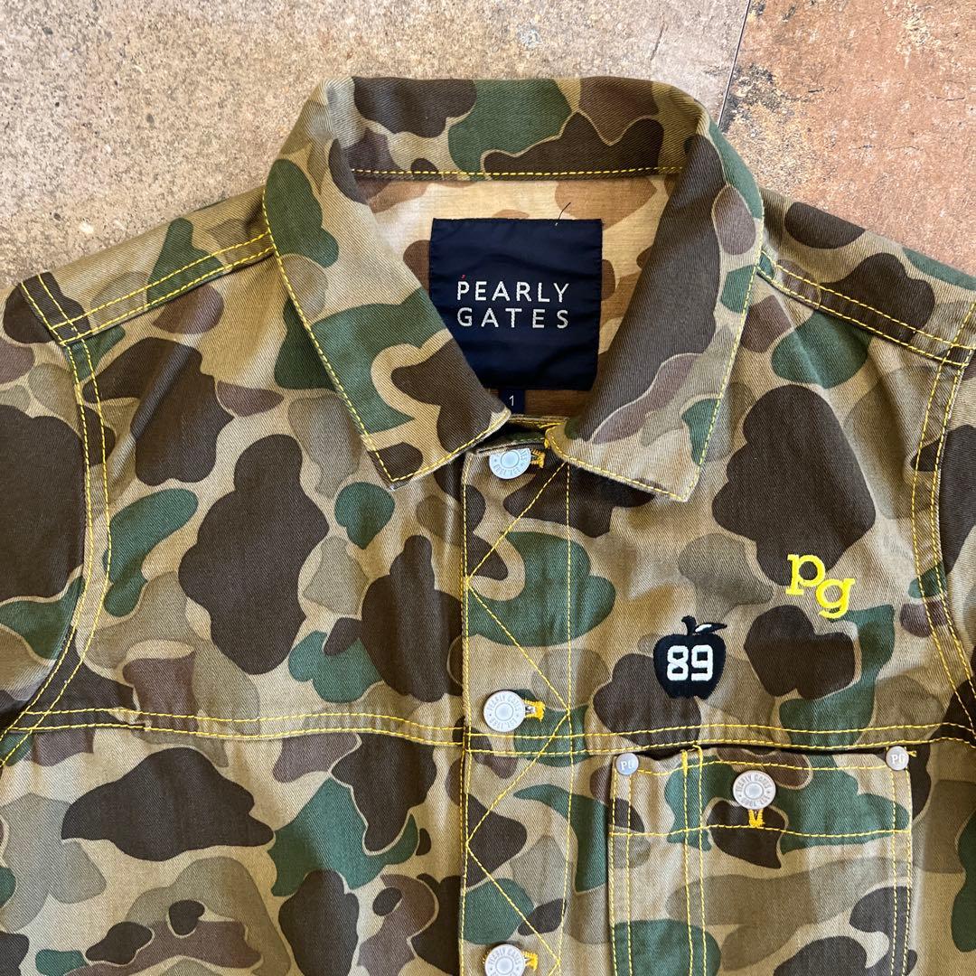 パーリーゲイツ　迷彩ジャケット