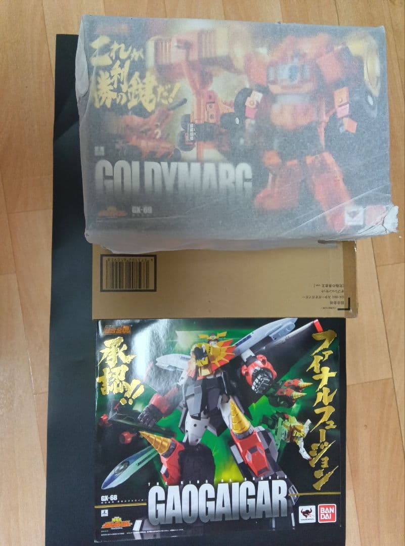 未開封 超合金魂 GX-68ガオガイガー・GX-69ゴルディ・GX-68X