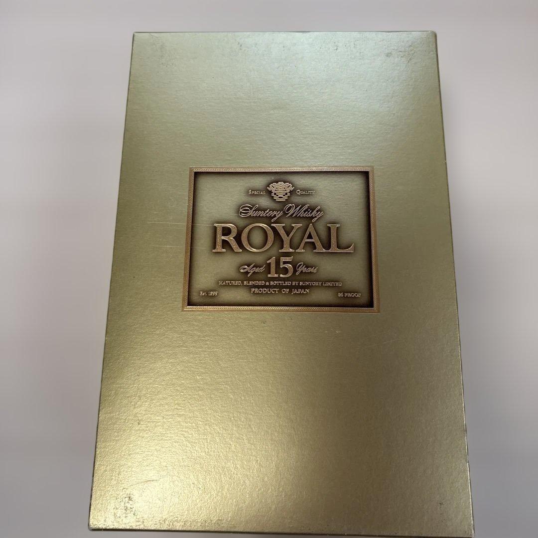 ユウ240様　サントリーウイスキー ローヤル 15年 ゴールドラベル 750ml