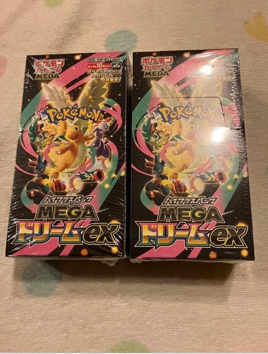 【新品・匿名配送】MEGAドリームex 2BOX シュリンク付き ポケモンカード