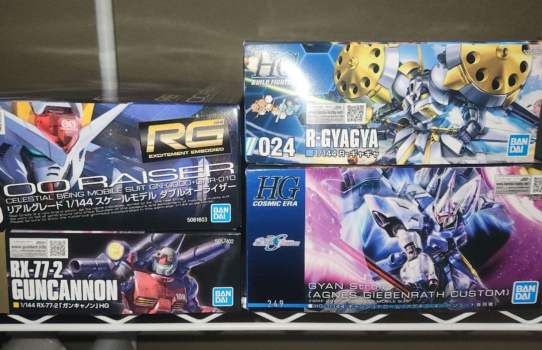 【新品未使用】ガンプラ　4点セット　HG　RG