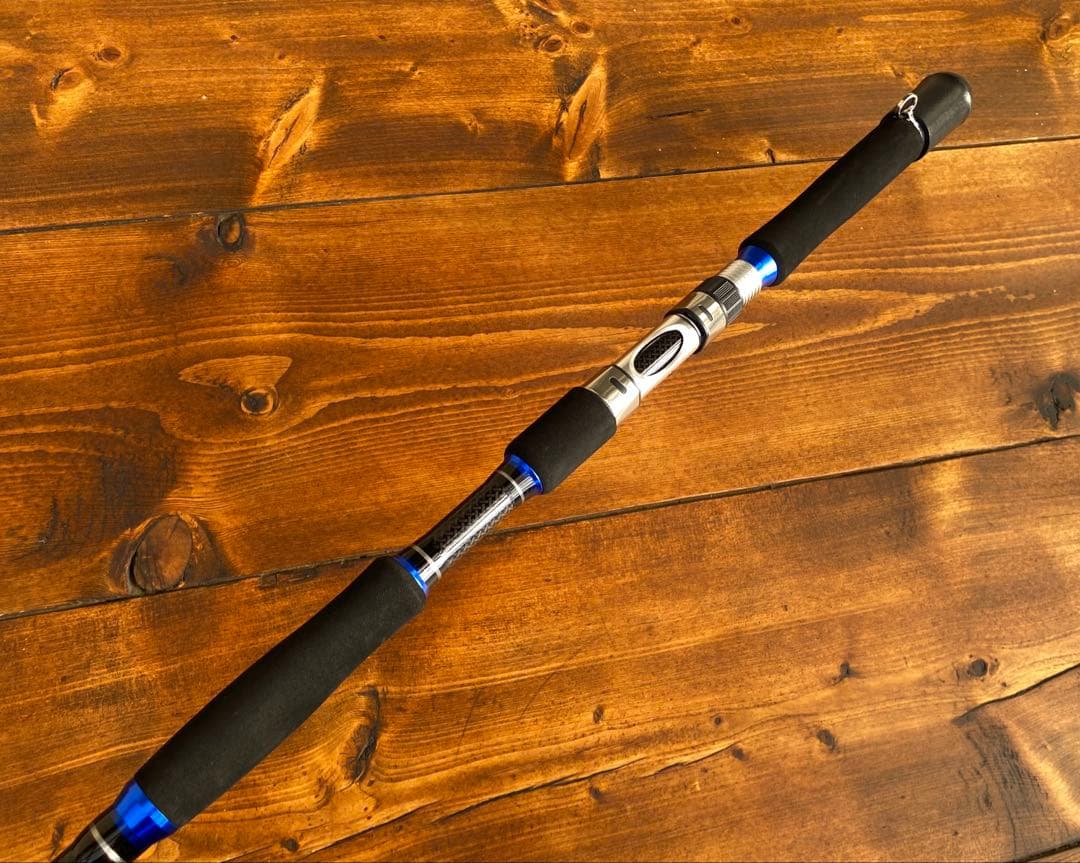 釣り竿セット　ジギングロッド　大物対応　3ピースパックロッド　スロージギング