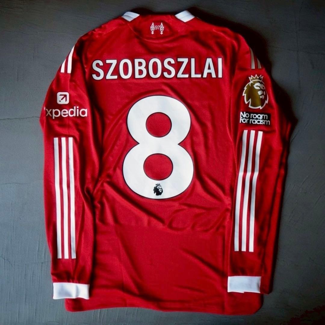 リバプール 25/26 ユニフォーム ホーム 長袖 オーセンティック ソボスライ