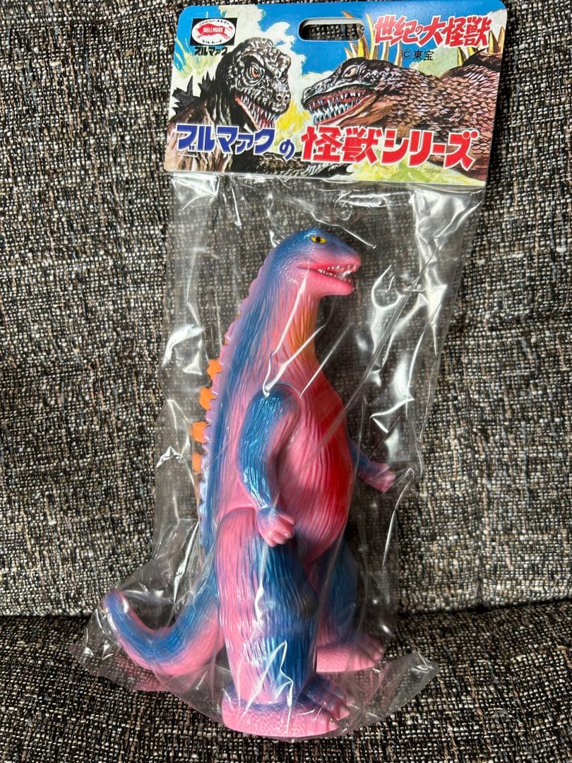 ブルマァクの怪獣シリーズ★ゴジラ　プラモ版　ピンクカラー　東宝 M1号　マルサン
