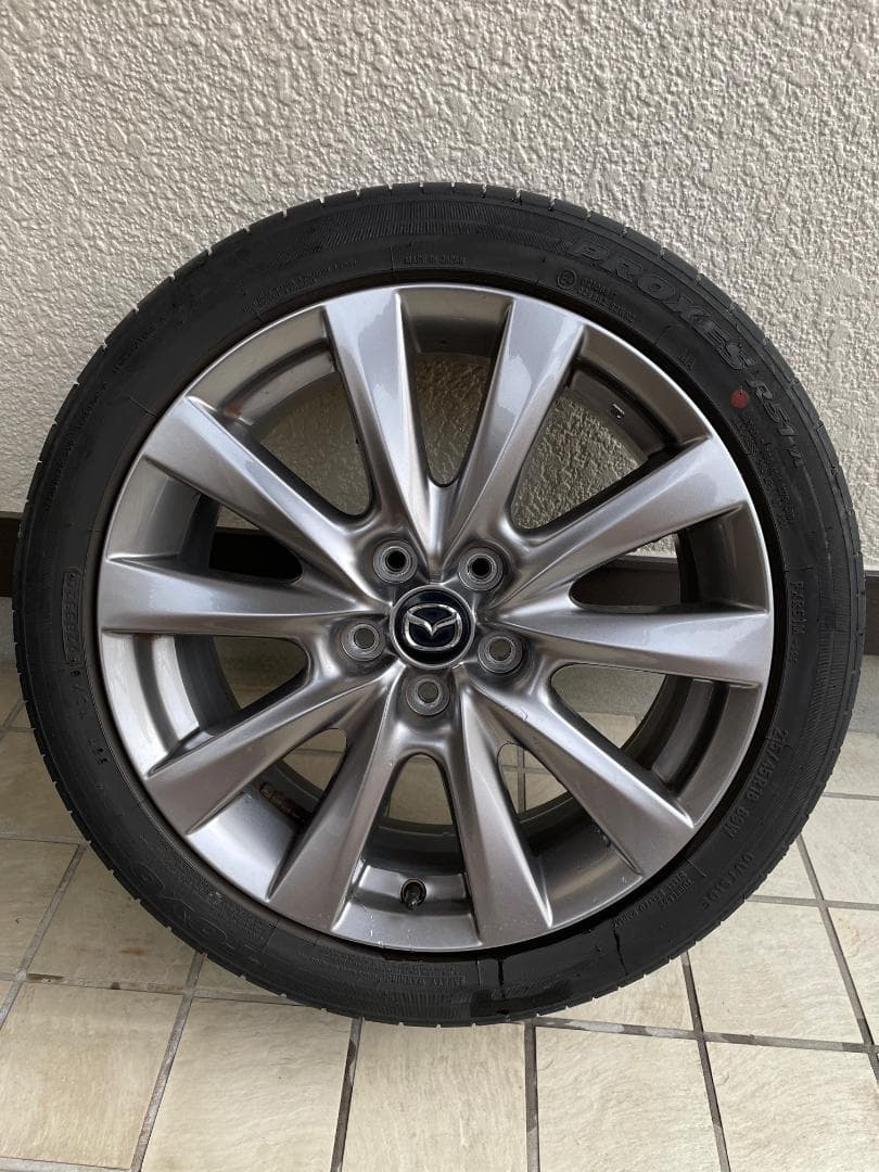 <送料込み> MAZDA3 純正 18インチタイヤ・ホイール4本セット