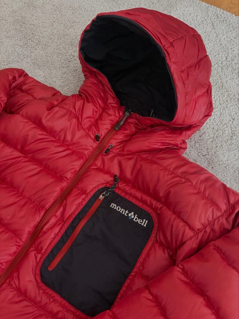 montbell コロラドパーカー　 リバーシブル ダウンジャケット teck