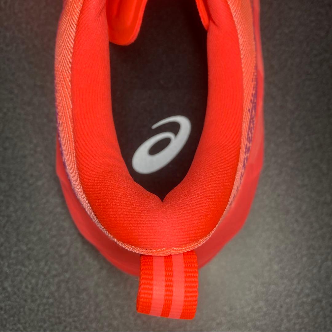 【未使用】アシックス・ノヴァブラスト5・レッド・27cm