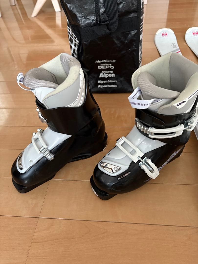 子供 スキーセット 150cm 女子 4点セット