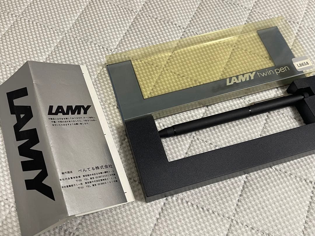 LAMY CP1 twin pen マットブラック　W.GERMANY 未使用品