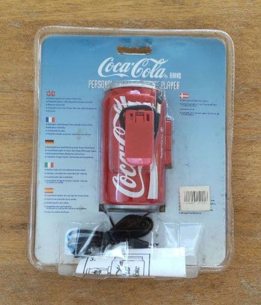 Coca-Cola 缶型カセットプレーヤー