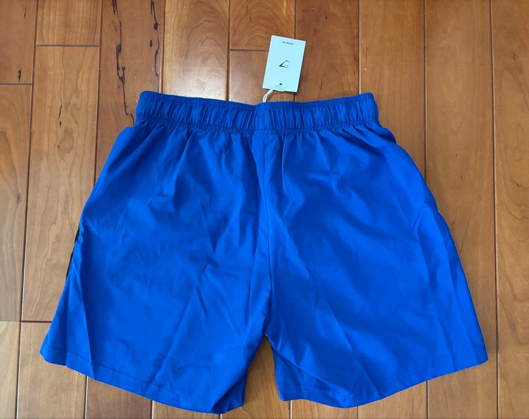  パンツ ドバイモール購入　トレーニング　ブルー　青