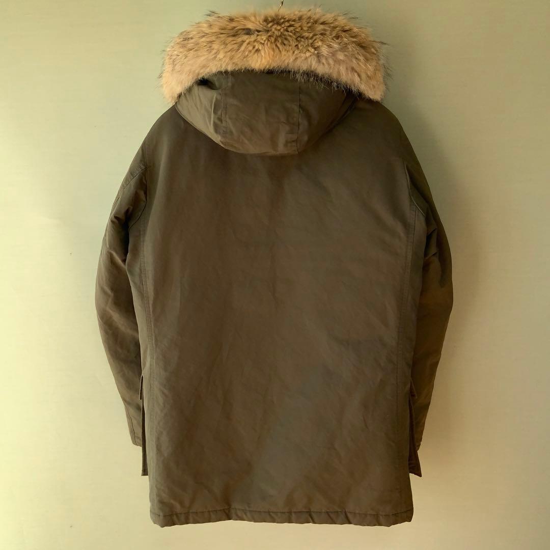 カナダ製 Woolrichウールリッチ アークティックパーカ Mダウン オリーブ