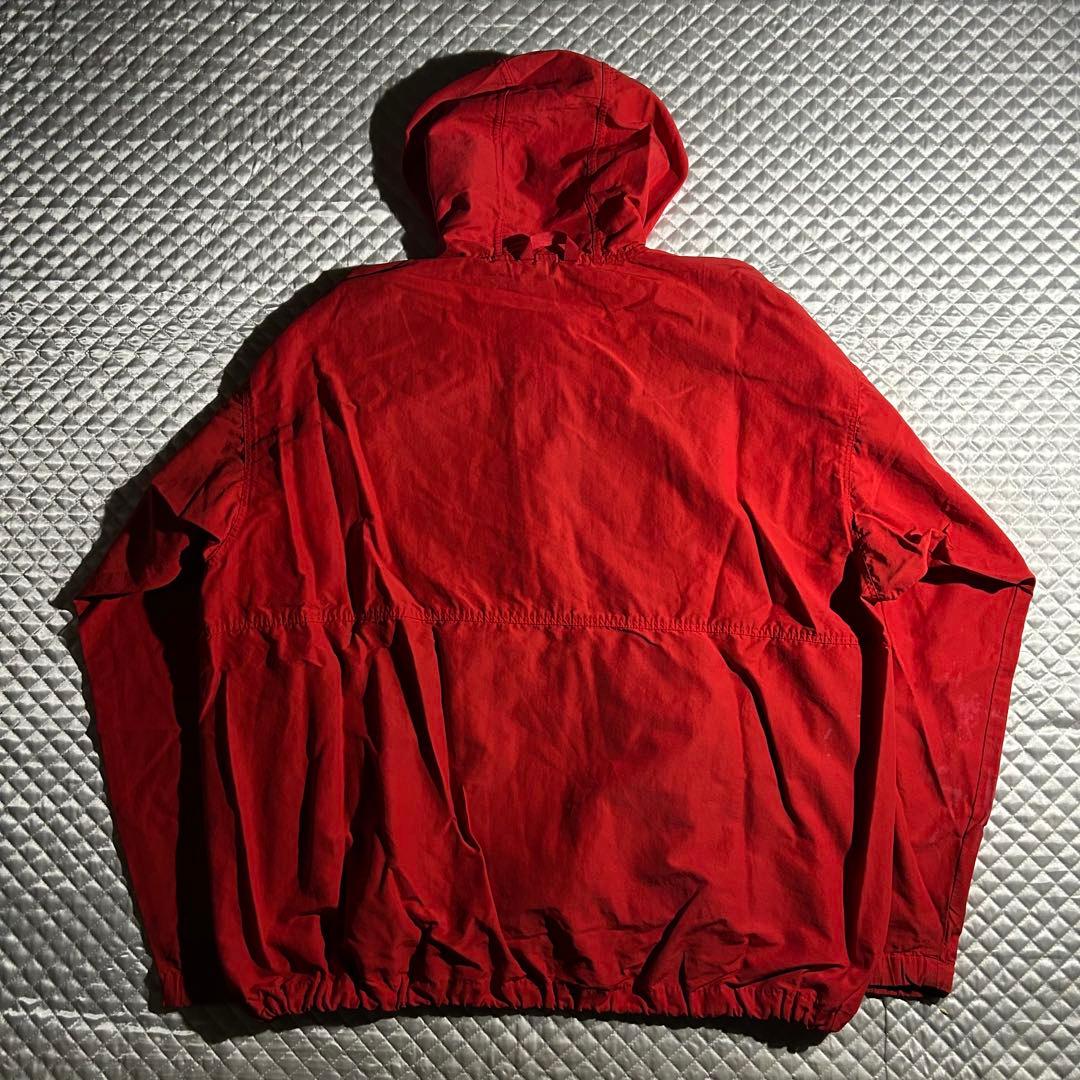 90s 雪なし patagonia バギーズプルオーバー アノラック 赤 USA