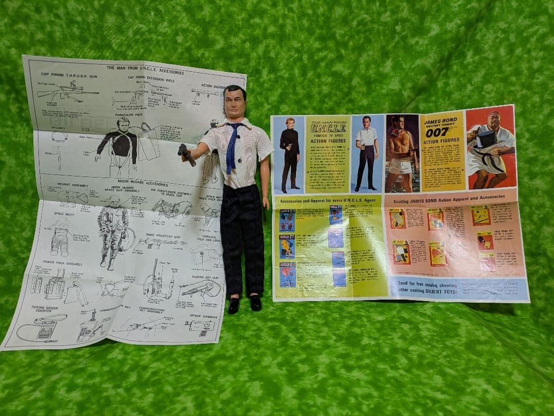 激レア❗️1960年代 ギルバート社 ☆ナポレオン・ソロ☆