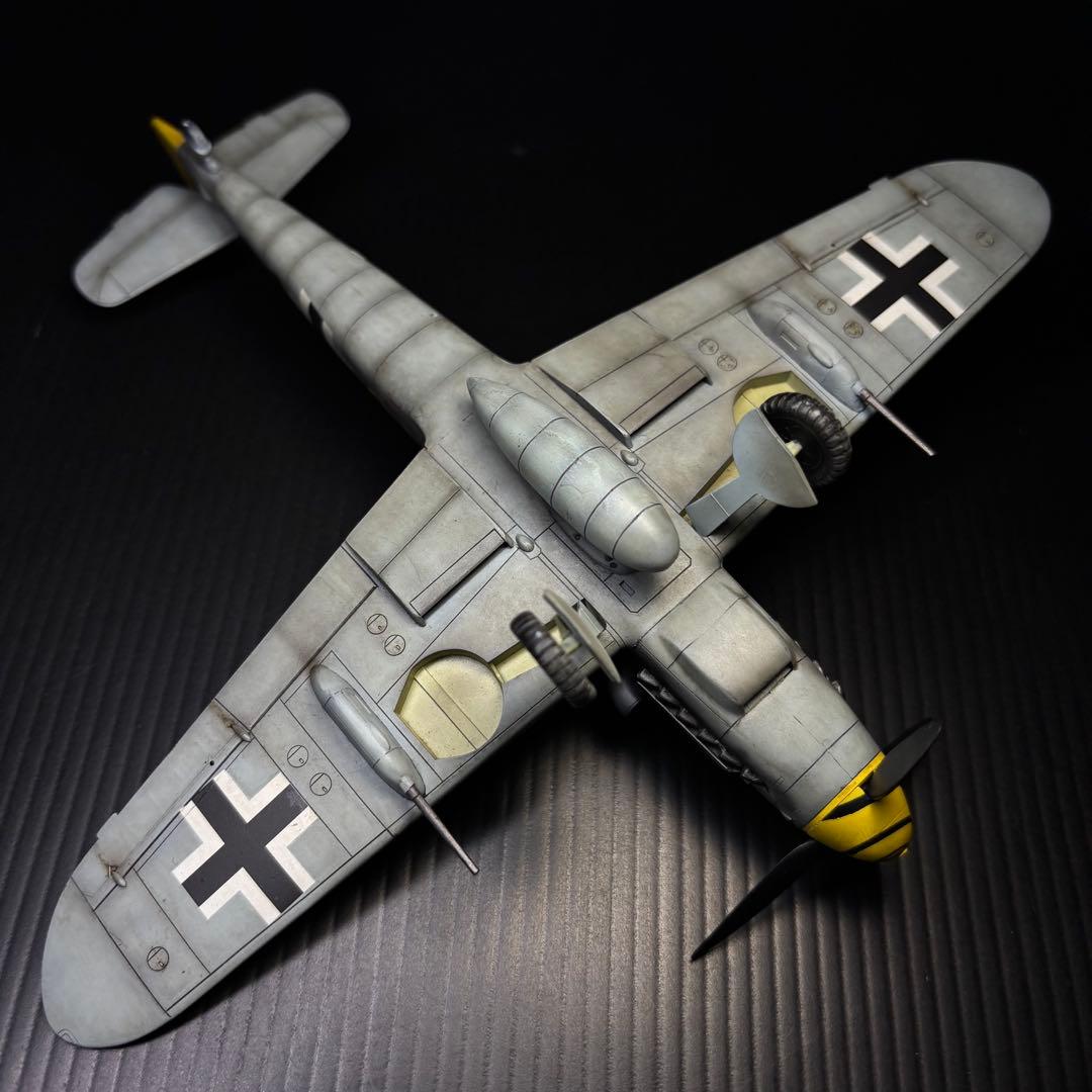 メッサーシュミットBf109G 1/48プラモデル完成品