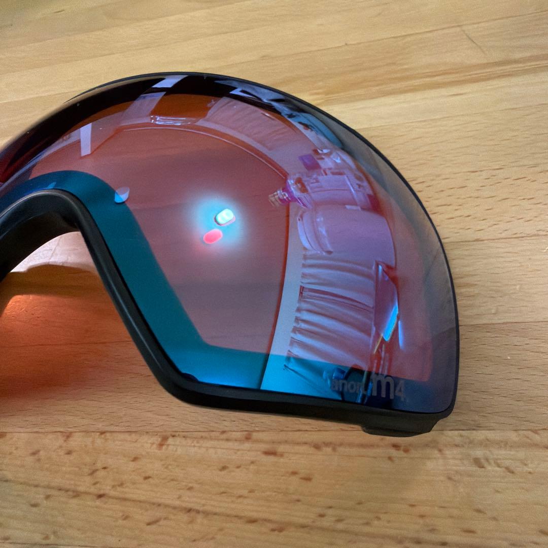 【極美品】Anon M4 スペアレンズ 2枚セット（バリアブルブルー＆ピンク）