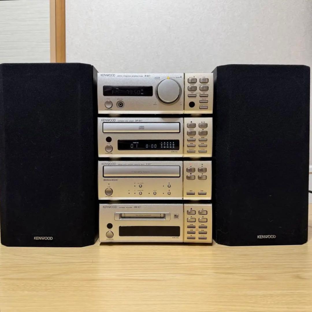 【ジャンク】KENWOOD ミニコンポ