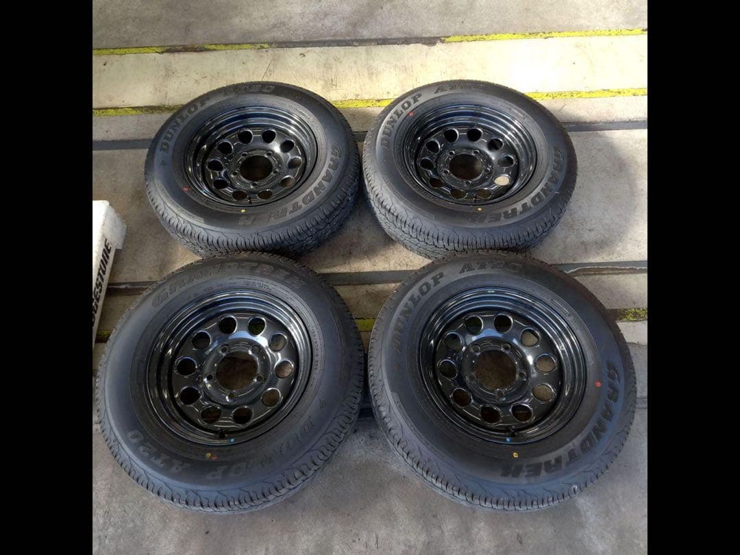 ジムニーシエラ JB74 純正 グラントレック タイヤ スチールホイールセット