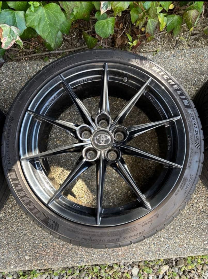 GRヤリス RZ ハイパフォーマンス 純正 BBS タイヤホイール4本セット