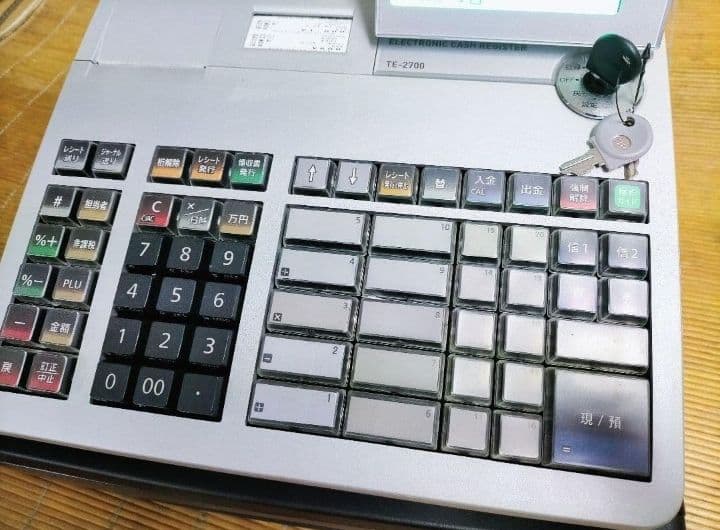 カシオレジスター　TE-2700　フル設定込み　PC連携　799000